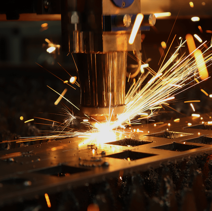 Волоконный лазерный резак для металлических пластин