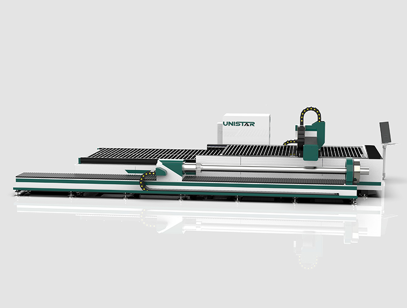 Станок для лазерной резки металлических труб и пластин с ЧПУ