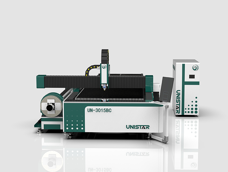 Станок для лазерной резки металлических труб и пластин с ЧПУ