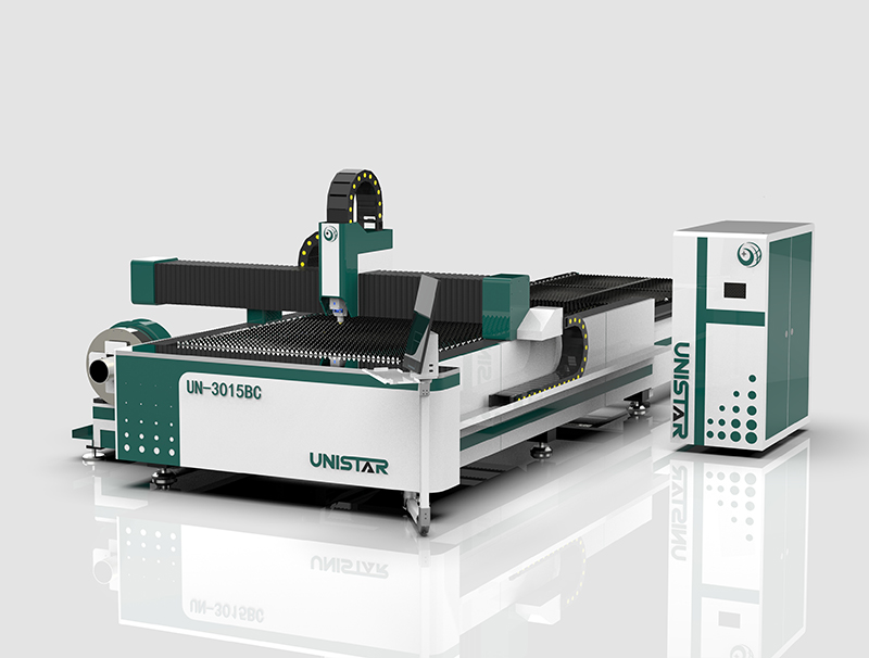 Станок для лазерной резки металлических труб и пластин с ЧПУ