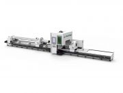 Станок для резки труб волоконным лазером с тремя патронами