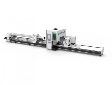 Станок для резки труб волоконным лазером с тремя патронами