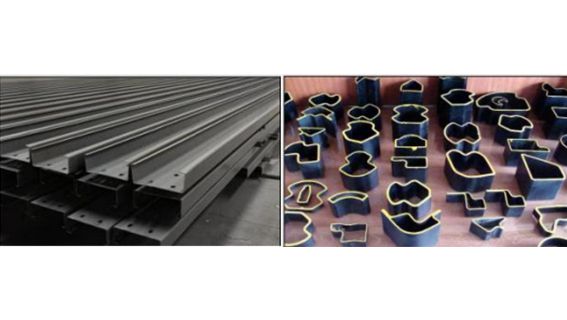 Поддержка различных видов резки стали специальной формы