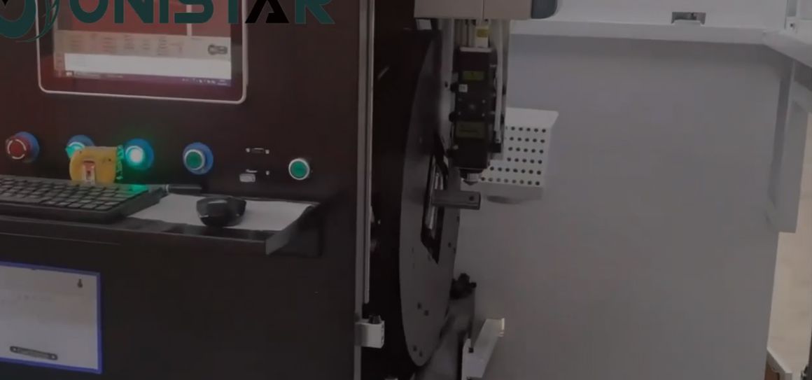 Видео станка для резки стальных труб